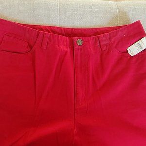 Talbot red jeans